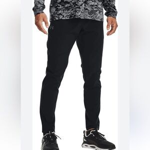 NWT!  Under Armour Men's black stretch women pants, size XXL